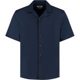 !Solid - SDPablo - Overhemd - Navy - Comfort Fit - Kwartmouw