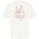 !Solid - SDPEHR - T-shirt - Offwhite - Oversized - Ronde Hals - Kwartmouw