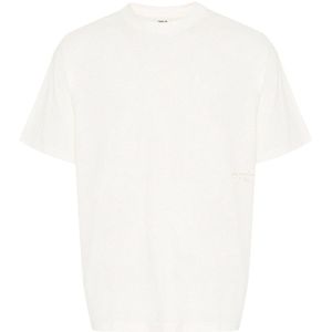 !Solid - SDPEHR - T-shirt - Offwhite - Oversized - Ronde Hals - Kwartmouw