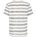 BLEND Shirt 'BHJelani'  donkerblauw / lichtgroen / wit