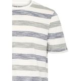 BLEND Shirt 'BHJelani'  donkerblauw / lichtgroen / wit