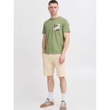 BLEND Shirt 'BHJem'  ecru / navy / appel / lila