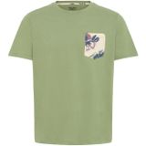 BLEND Shirt 'BHJem'  ecru / navy / appel / lila