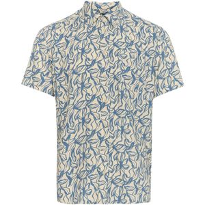 Overhemd - Viscose - Kwartmouw - Kentkraag - Regular Fit