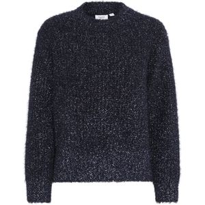 Saint Tropez - Gebreide Trui - Night Sky - Glittergaren - Lange Mouwen