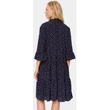 Baritone Ice - Blousejurk - V-hals - 3/4 Mouwen - 100% Viscose