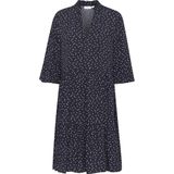 Baritone Ice - Blousejurk - V-hals - 3/4 Mouwen - 100% Viscose