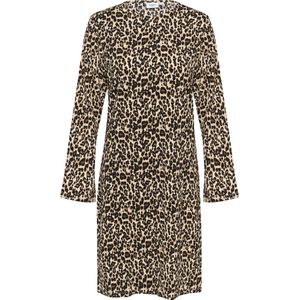 Saint Tropez - Midi-Jurk - Bruin - Lange Mouwen