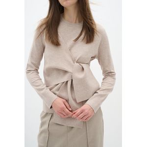 INWEAR Udeliaiw Pullover Tops & T-shirts Dames - Shirt - Beige