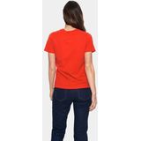 T-shirt - Ronde Hals - Jersey - Zwart - Kwartmouw