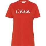 T-shirt - Ronde Hals - Jersey - Zwart - Kwartmouw