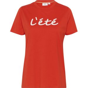 T-shirt - Ronde Hals - Jersey - Zwart - Kwartmouw