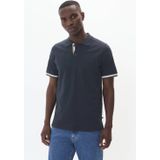 Matinique - Mascout Streep - Polo - Donkerblauw - Katoen