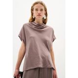Celenal - Blousetop - Kleur: Iron - Materiaal: 70% Viscose (LENZING™ ECOVERO™), 30% Polyester