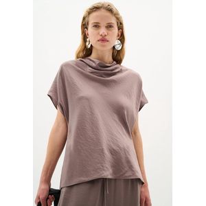 Celenal - Blousetop - Kleur: Iron - Materiaal: 70% Viscose (LENZING™ ECOVERO™), 30% Polyester