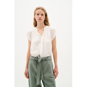 INWEAR Cidenzaiw Top Tops & T-shirts Dames - Shirt - Wit - Maat 36