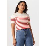 About You - Trui Wallis - Gestreept - Kwartmouw - Normale Pasvorm