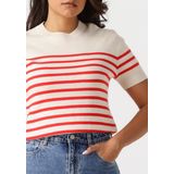 About You - Trui Wallis - Gestreept - Kwartmouw - Normale Pasvorm