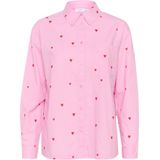 Saint Tropez - Jalinesz Shirt Blouse - Blouse - Bonbon Flame Hearts - 100% Katoen