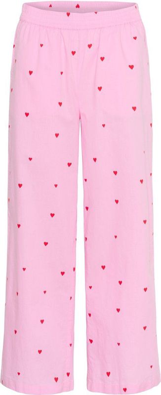 SAINT TROPEZ - Broek 'Jaline' - Lichtroze/Rood - Harembroek