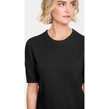 Jurk - Regular Fit - Midi Lengte - Zwart - 80% Viscose (LENZING™ ECOVERO™)