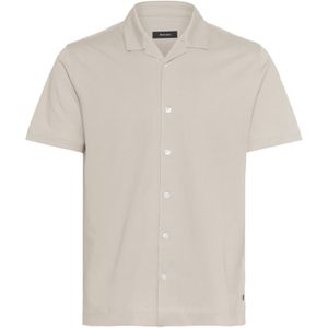 Korte mouwen shirt Regular fit beige
