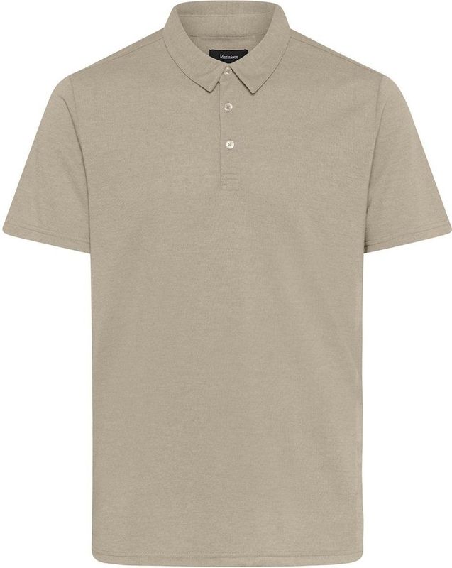 MATINIQUE - MASANFORD - Poloshirt - Taupe - Katoen
