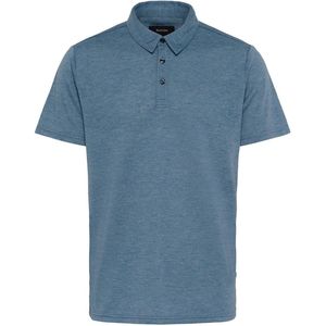Matinique - Poloshirt - Korte Mouwen - Blauw - Katoen