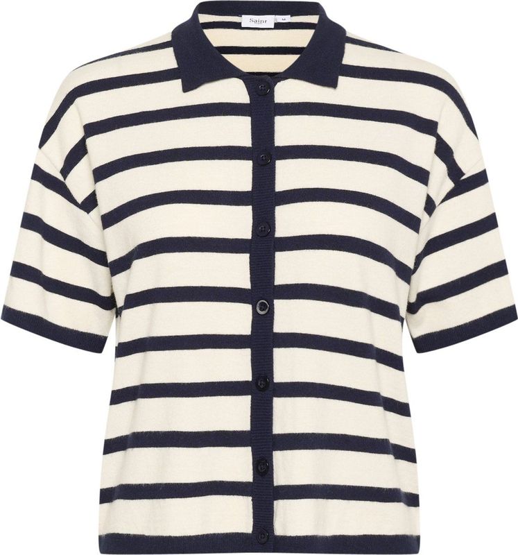 Saint Tropez - Winter Nightsky - Cardigan - Veelkleurig - Gestreept