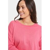 Saint Tropez - Truien - Roze - Viscose - 3/4 Mouwen