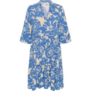 Saint Tropez - Edasz Dress - Jurk - Campanula Water Blooms - 100% Viscose