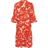 Saint Tropez - Jurk - Print - 3/4 Mouwen - Ronde Hals