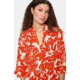 Saint Tropez - Jurk - Print - 3/4 Mouwen - Ronde Hals