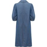 InWear - Midi Jurk - Blauw - Lyocell