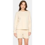 Saint Tropez - Lyonasz Sweatshirt - Beige - Dames - Katoen