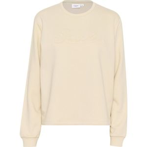 Saint Tropez - Lyonasz Sweatshirt - Beige - Dames - Katoen