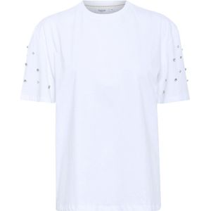 Saint Tropez - Oversized Tee - Wit - Dames - Katoen
