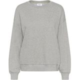 Saint Tropez - Sweatshirt - Mist Grey Melange - Lange Mouwen - Ronde Hals
