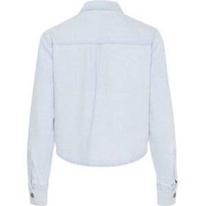 My Essential Wardrobe Blouse lange mouw 10705095 WinnieMW Licht blauw