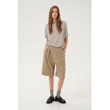 My Essential Wardrobe - Lisamw - T-shirt - Zand - Katoen