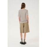 My Essential Wardrobe - Lisamw - T-shirt - Zand - Katoen