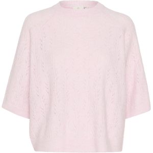 Kaffe - Katella Pullover Knit - Roze - Dames - Zachte Knitwear
