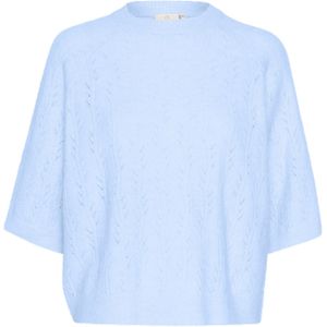 Pullover - Loose Fit - Grijs - 58% Gerecycled Polyester, 20% Polyester, 13% Acryl, 6% Wol, 3% Elastaan