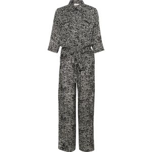 Jumpsuit - Zwart - 50% Viscose - 50% Viscose (LENZING™ ECOVERO™)