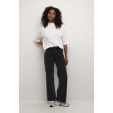 Kaffe - Dames Top - Opstaande Kraag - Halflange Mouwen - Viscose/Nylon