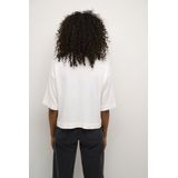 Kaffe - Dames Top - Opstaande Kraag - Halflange Mouwen - Viscose/Nylon