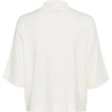 Kaffe - Dames Top - Opstaande Kraag - Halflange Mouwen - Viscose/Nylon