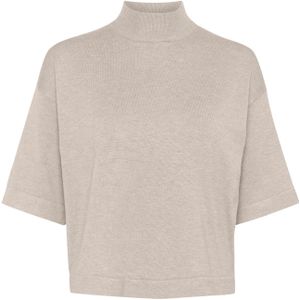 Kaffe Curve - Tricot Top - Groen - Viscose/Nylon