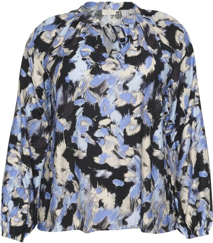 KAFFE - Kctoria - Blouse - Allover Print - Lange Mouwen