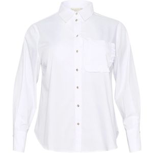 Overhemd met lang mouwen Loose fit Optical White